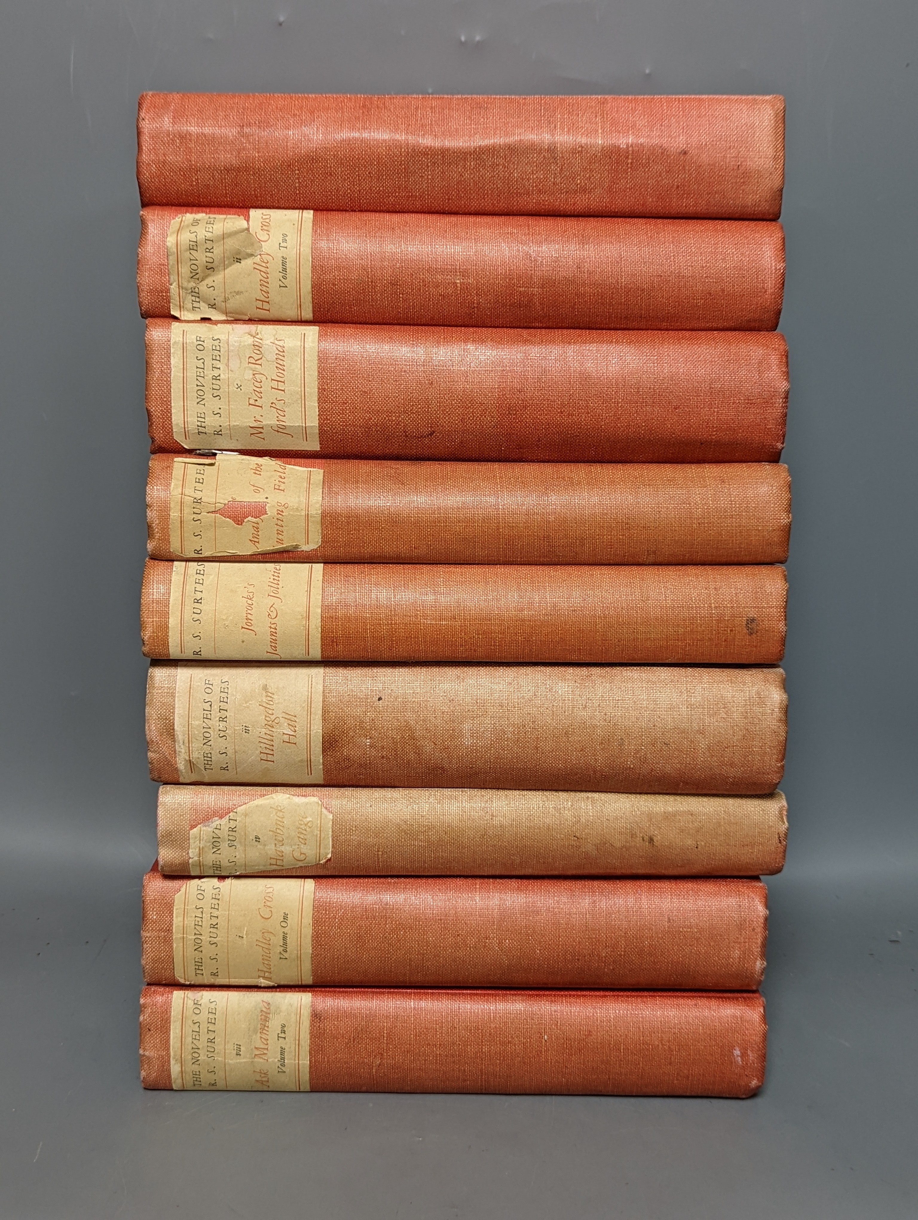 The Novels of R.S. Surtees, 9 vols.
